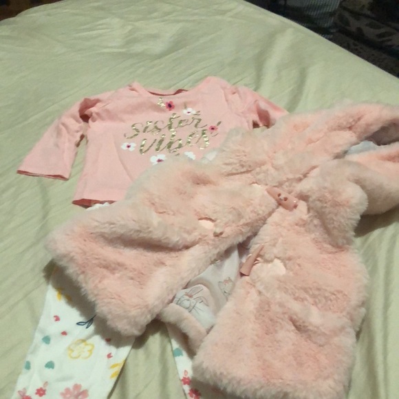 Beautiful three-piece outfit size12 months - Picture 7 of 7